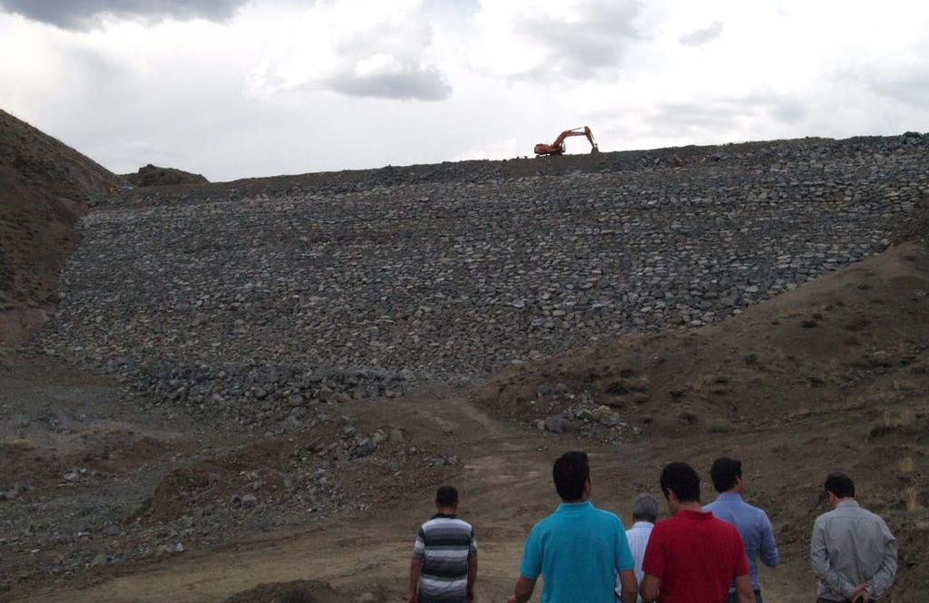 Atık Barajı İnşaatı Kaya Dolgu