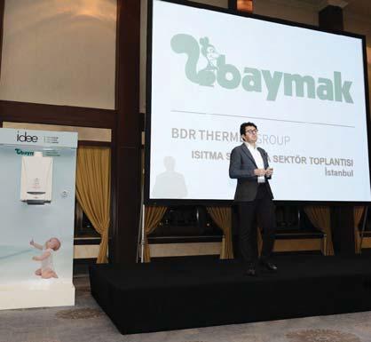 Baymak Connect İstanbul ve Ankara da bayilere tanıtıldı En yeni teknolojileri inovatif ürünleriyle buluşturan Baymak, Connect Oda termostatını İstanbul ve Ankara da düzenlenen iki büyük toplantı ile
