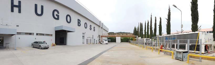 proje HUGO BOSS fabrikasının iklimlendirilmesinde Form imzası Alman Hugo Boss un global yapılanması içindeki en büyük üretim üssü olan İzmir fabrikası nın iklimlendirme ihtiyacı FORM un yüksek