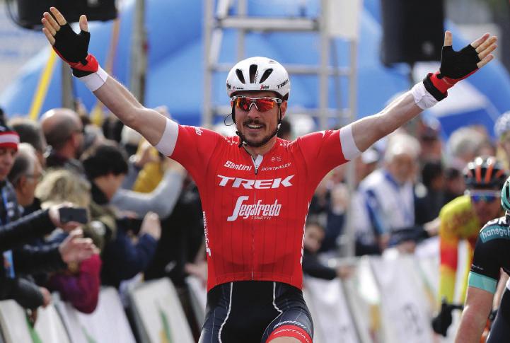 Paris-Roubaix, Milan-San Remo, 10 times of La Vuelta stage victory John Degenkolb from Trek Segadredo made an exclusive interview with TUR.