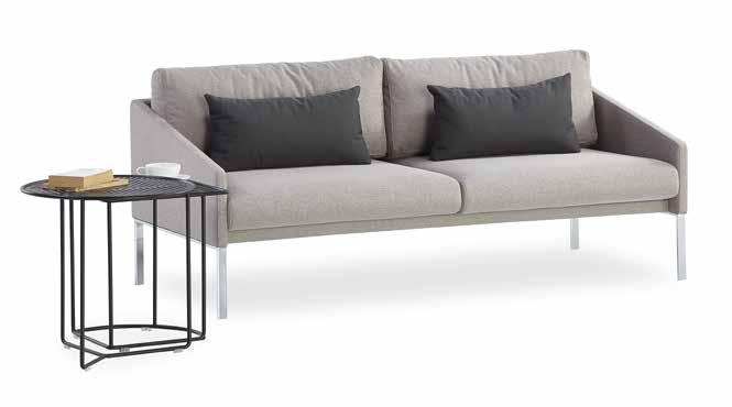 solo. alp nuhoğlu Solo features very elegant look without compromising comfort. Slim arms are lower in the front. Very softly padded seat and back cushions provide extra comfortable lounging.