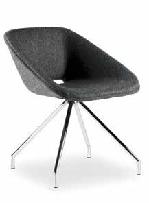 kırmızı. noble. alp nuhoğlu office leg ofis ayak Kırmızı is one of B&T Design s iconic chairs. From a distance it has a sharp looking silhouette but its very soft when you come close.