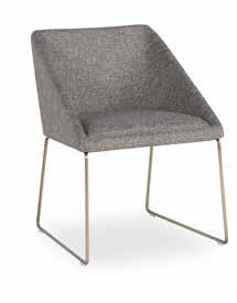 dressy. easy. alp nuhoğlu suggested combinations birlikte kullanılabilir manu. p. 182 elusive. p. 184 With its sharp geometry and minimal lines, it is a chair that will contribute to the design of a modern space.