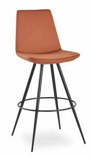 The Pera Retro Bar is a chair design that offers comfort to the user with a high back seat with a classic American bar scrub foot design.