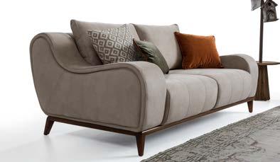 Almira Air 204 These springtime colors highlight this creamy, subdued room in a way that s fit