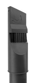 EN Turbo Brush Turbo brush has a rotary brush driven by air flowing in the nozzle casing. By the rotating brush the pieces is easily cleaned.