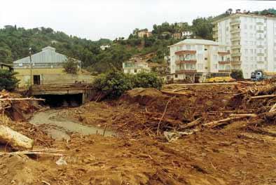 Taşkın, Heyelan, Sel tüm bu koşullarda taşkın afetleri giderek daha büyük ve sık olarak görülmektedir.