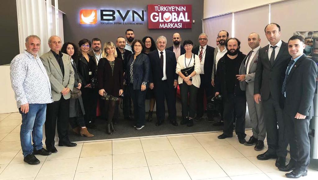 sektör gündemi BVN, iklimlendirme sektörünün basın mensuplarını ağırladı BVN, yatırımlarını, yeniliklerini ve sektörü konușmak üzere sektörel basın mensuplarının katılımıyla basın toplantısı ve