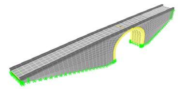 Tablo 1 de köprülerin analitik modelinin oluşturulmasında kullanılan malzemeler için dikkate alınan mekanik özellikler verilmektedir. Tablo 1.