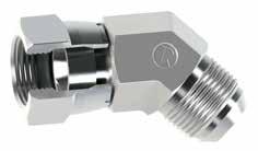 L2 TR 49 UNF 37 UNF 45 Ters Dirsek 45 Adapter with Swivel Nut 37 T T2 37 2 UNF 37 ID No T T2 L2 2 PN Bar TR49-4-4 7/6"-20 7/6"-20 8 24 4 4 420 TR49-5-5 /2"-20 /2"-20 20 25 4 6 420 TR49-6-6 9/6"-8