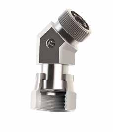 T TR 579 UNF/ORFS ORFS Ters Dirsek 45 Adapter with Swivel Nut ORFS 45 T2 O-RİNG L2 ID No T T2 L2 PN Bar TR579-6 9/6"-8 9/6"-8 6 25 7 420 TR579-0 /6"-6 /6"-6 9 28 9 420