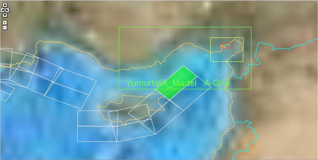 Adana nın Yumurtalık Limanı için hazırlanan modellerde ise Kıbrıs Yayı üzerindeki birim tsunami kaynağı (Şekil 4) kullanılarak çeşitli deprem senaryoları oluşturulmuştur.