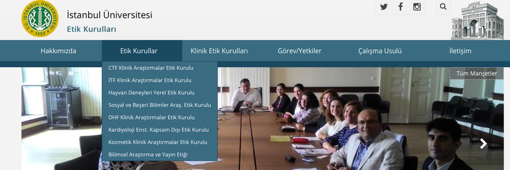 İstanbul Üniversite Klinik Araştırmalar Etik