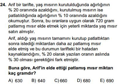 9 bardak üstü üste konduğunda x 8y yükseklik oluşur.