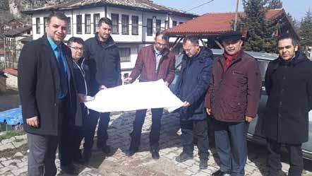 Ersan Şentürk, misafiri ile yakından ilgilendi ve nezaket ziyareti nedeniyle, Serdivan Belediye Başkanı Yusuf Alemdar a teşekkür etti.