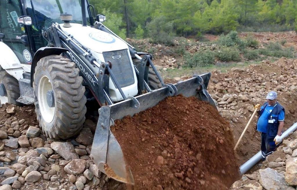 Üreticimizin Destekçisiyiz Milas ilçemizdeki sulama tesislerinin bakım onarım tamirat ve temizlik hizmetleri Ağaçlıhöyük,