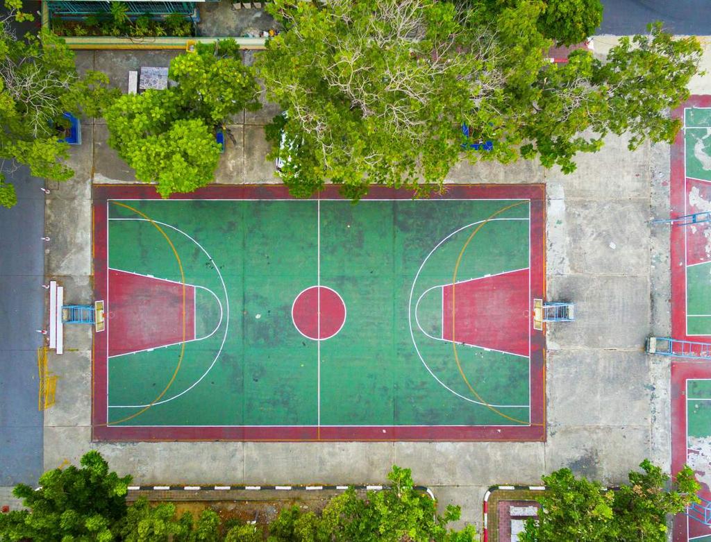 Kalınağıl Mahallesi ne Basketbol-Voleybol Sahası