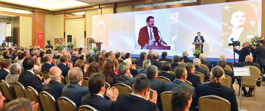 HABER n TOBB Başkanı M. Rifat Hisarcıklıoğlu, kişi başına düşen gelirin 25 bin dolara çıkması için ilacın yapısal reform olduğunu söyledi. lışıyoruz. Vadeli çek sadece Türkiye de var.