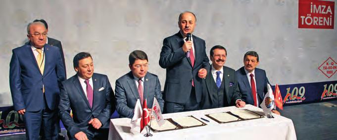 TOBB Başkanı M. Rifat Hisarcıklıoğlu, Bartın da bir sanayi kültürü olduğunu belirtti.