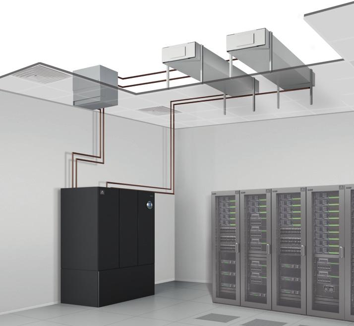 LIEBERT PDX 15 kw - 120 kw Liebert PDX Önemli Özellikleri R410A Soğutucu Akışkan R410A Soğutucu Akışkan için tasarlanmıştır.