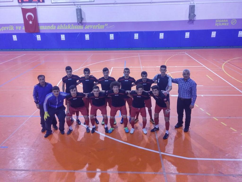 2014 2015 Öğretim Yılı Futsal kız erkek il birinciliği Futsal kız erkek grup ikinciliği Futsal erkek TÜRKİYE 1.