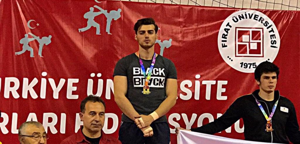 14 - KARATE 2-4 Mayıs 2018 tarihlerinde Elazığ'da gerçekleşen Üniversiteler Türkiye Karate Şampiyonasında Okulumuz öğrencilerinden İsmail Can Keskin 84 Kg kategorisinde Türkiye Şampiyonu