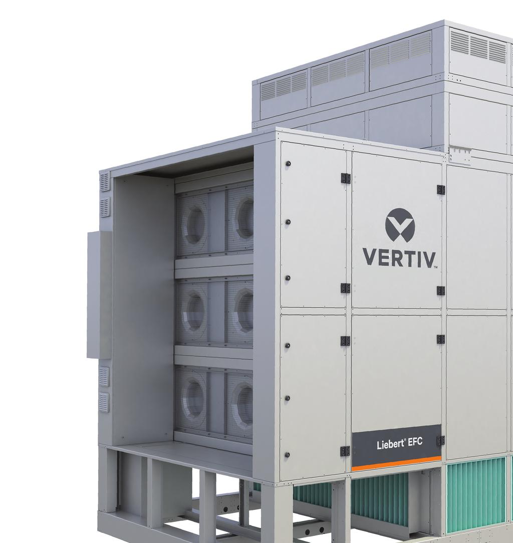 Liebert EFC 100-350 kw Yüksek Verimlilik Sunan Dolaylı Evaporatif