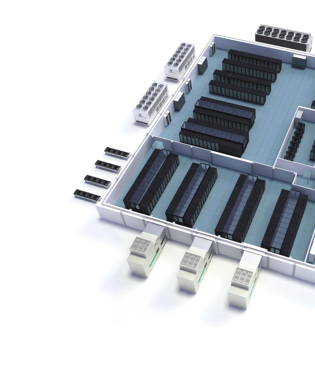 LIEBERT EFC 100-350 kw Büyük ve Küçük Ölçekli Uygulamalar için Isı Yönetim Veri Merkezi Altyapısı Liebert HPC 40 kw - 1600 kw arası geniş bir aralıkta