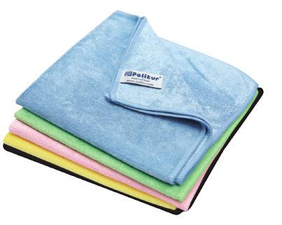 Streak-free cleaning. Ideal for wet or dry usage.