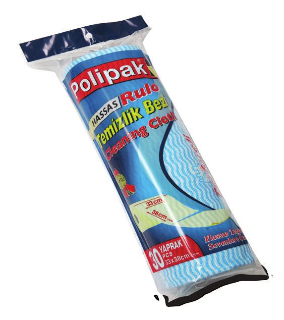 Temizlik Bezi Delicate Perfore Cleaning Coth Roll Tüm yüzeyler için idealdir.