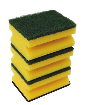 Bulaşık Süngeri Oluklu Tekli Dish Sponge Nail Saver : 170 : 4,6 x 7 x 9,3 cm : 360 Adet - 360Pcs : 54x68x45 cm : 7700 gr Bulaşık Süngeri Oluklu 3 lü Dish Sponge Nail Saver 3 pcs : 2131 :
