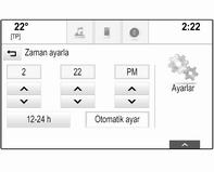 Tarih Biçimini Ayarla İstenen tarih formatını seçmek için, Tarih Biçimini Ayarla öğesini seçin ve alt menüdeki seçenekler arasından seçim yapın. Oto.