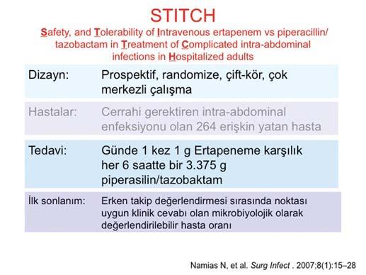 Yani tedavi ettiğimiz sırada, tedavi ettiğimiz mikroorganizmadan bahsetmiyorum, tedavi altında direnç değil.