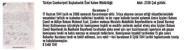 Şeyh Sait ve arkadaşlarının iddianamesini hazırlayan Savcı Ahmet Süreyya Özgeevren, olayın oluş nedenini şöyle anlattır: Türk ülkesinin şark vilayetlerinin belirli bir kısmında bütün dünyanın