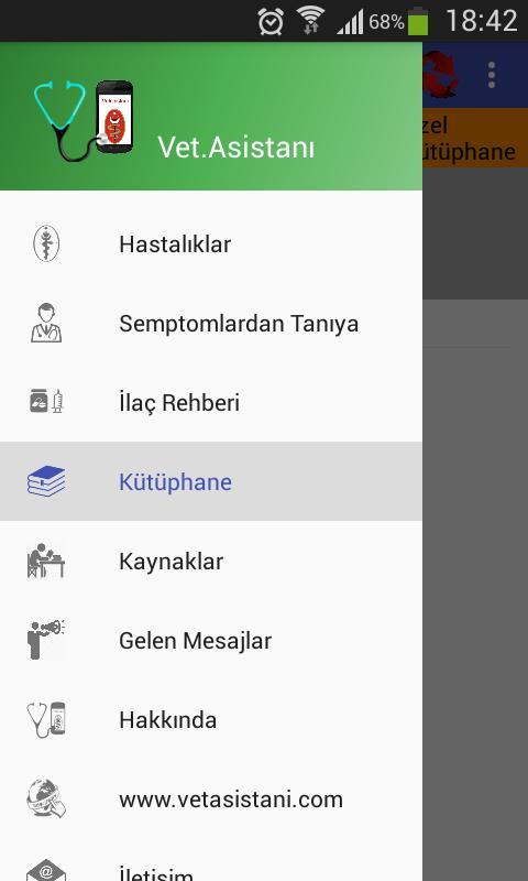 Vet.Asistanı programında Kütüphane bölümü geliştirilerek Özel Kütüphanem modülü eklenmiştir.