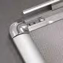MALZEME : Gümüş Eloksallı Alüminyum PROFİL : 25 mm Gönye - Rondo Ağırlık