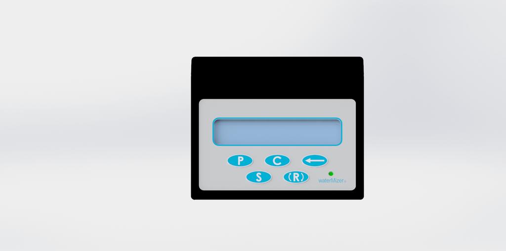 Sistem Valf Kontrolü Kullanım Beş Düğmeli Valf Kontrol Cihazı Tanıtımı Triasoft Mini sistemi, LCD ekranlı ve beş düğmeli bir valf kontrol cihazına sahiptir (Şekil 19).