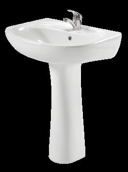 ELMAS 60 cm LAVABO - KOLON AYAK / BASIN PEDESTAL Kod / Code: 5100 Ağırlık / Weight: 17 kg Ölçü / Size: 60x47 cm Kod / Code: 5210 Ağırlık /