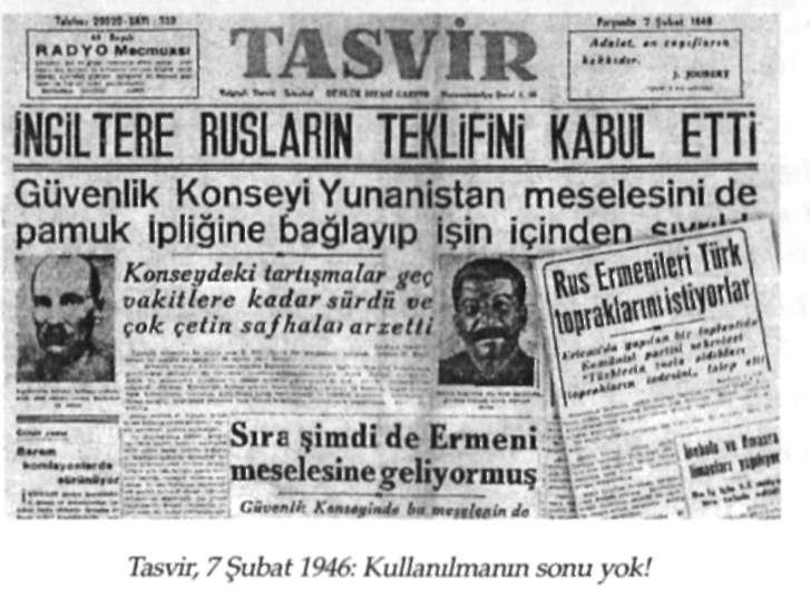 Bu Dosyayı Kaldırıyorum Tasvibin aynı nüshasında, İsmail Suphi Soysallıoğlu imzasıyla, "Ermeniler Dikkat!" başlıklı yazının ikinci kısmı verilmektedir.