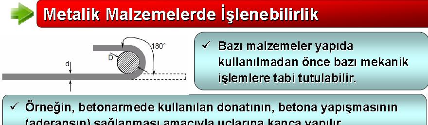 İŞLENEBİLİRLİK 86 TOKLUK VE DARBEYE DAYANIKLILIK Tokluk bir malzemenin kırılmadan önce sönümlediği enerjinin bir ölçüsüdür.