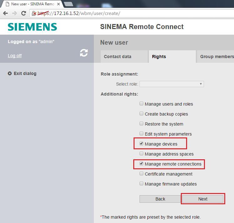 4. SINEMA RC Server Web Server ayarları Servis personelinin eklenmesi İstenilen,