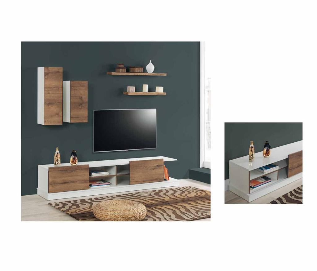 Tv Unit G.W.2200 Y.H.1800 D.