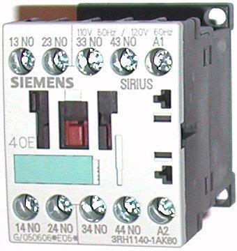 4. Kontaktör : Kontaktör, genel anlamda elektrik devrelerini açıp kapamaya yarayan ve bir tahrik sistemi aracılığı ile uzaktan kumanda edilebilen bir tür elektrik anahtarıdır.