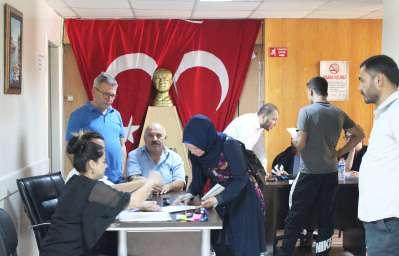 Gaziantep Spor Salonu nda aday adaylarının ön kayıtlarının yapılması için iki günlük kullanım izni alındı.