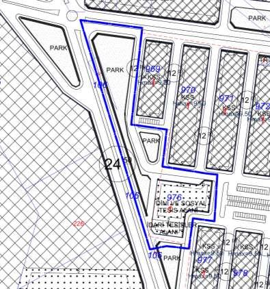 1/1.000 Ölçekli Uygulama İmar Planı Durumu: Bölge, İnegöl Belediyesi 1/1.