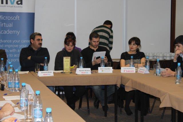 az) Rəşad Əliyev (Hackathon Azerbaijan) Nuranə Əliyeva (MobiTel) Cümşüd Əliyev (MobiTel) Emin Axundov (Microsoft) Laura