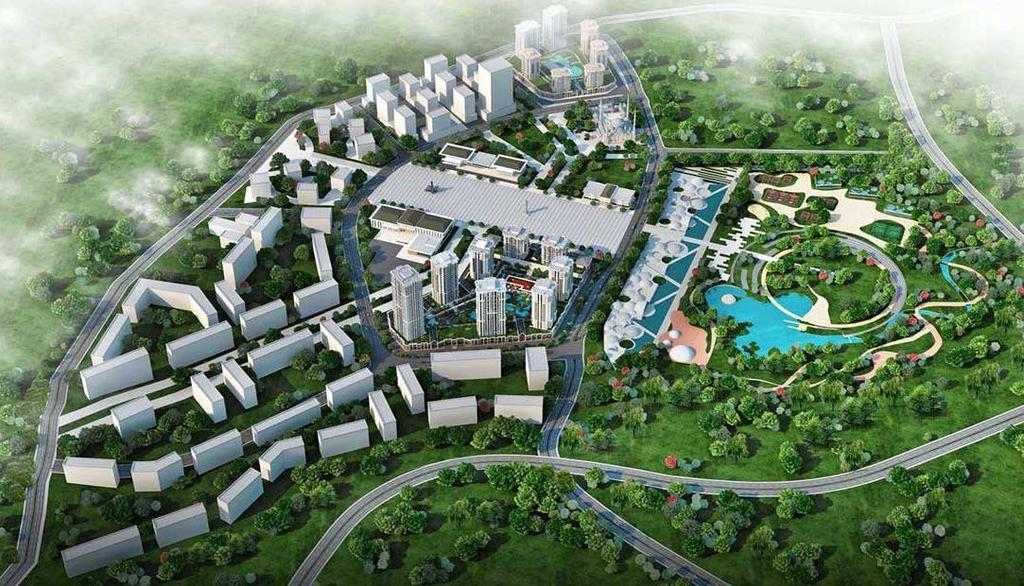 EVvel CE KONUM Evinizin hemen yanında Şehir Meydanı, Botanik Park ve Sağlık Kent Artık Türkiye de de adından söz ettirecek bir kent meydanı inşa ediliyor.