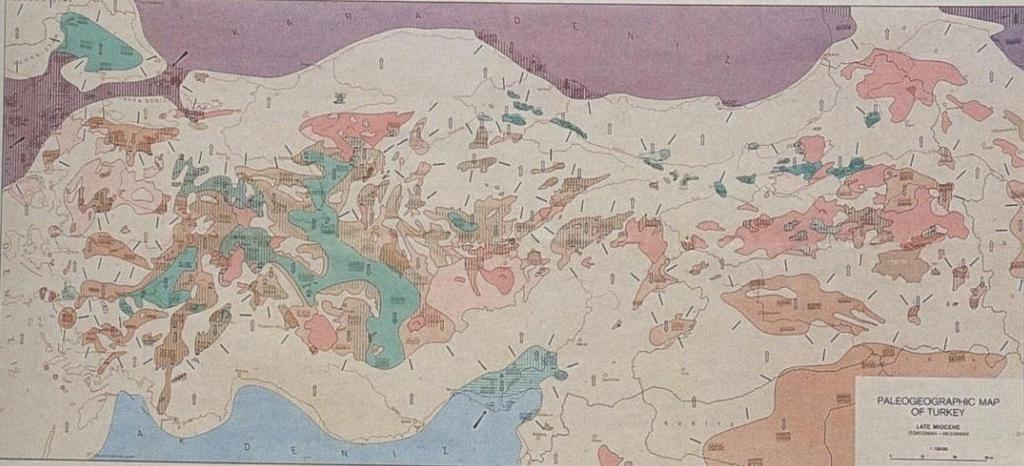 Hasan Dağları ile Kayseri ve Karaman arasındaki Karadağ meydana gelmiş ve bunların oluşumu Pleyistosen e kadar devam etmiştir.