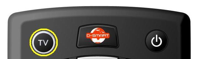 tuşuna basın ve D-Smart tuşunun kırmızı renkte iki kere yanıp söndüğünü gözlemleyin.