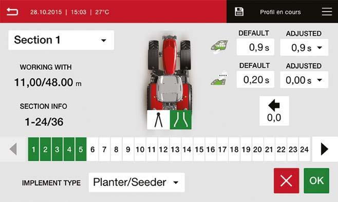 30 www.masseyferguson.com.tr Massey Ferguson un sunduğu yeni Hassas Tarım çözümü olan AgControl, en gelişmiş ve en verimli Parsel Kontrolü özelliğini sunar.